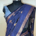 Tasar Silk Saree - Copper Tree