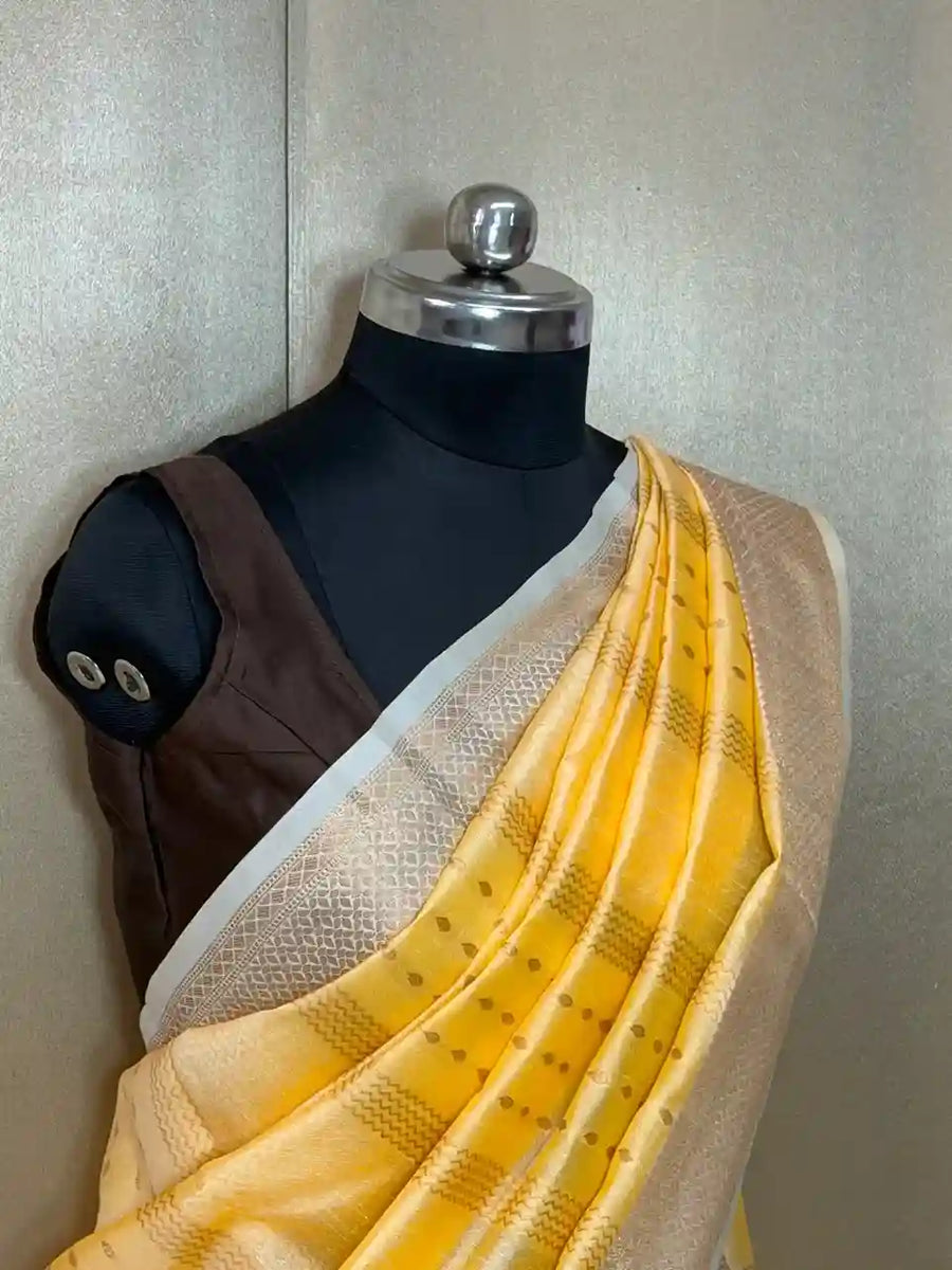 Soft Tasar Silk Saree