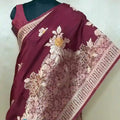 Pure Banarasi Viscose Silk