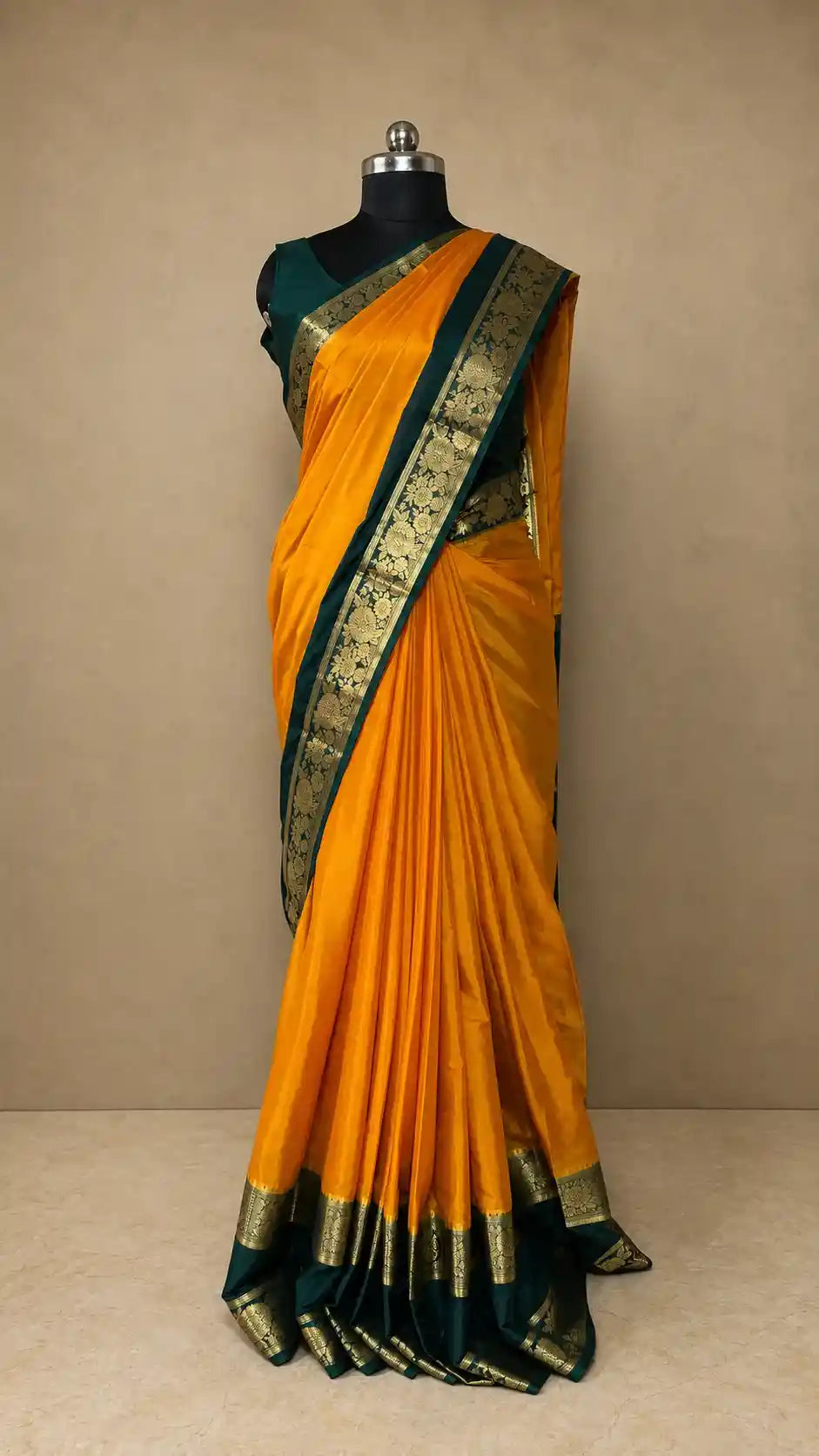 Semi Mysore Silk Saree