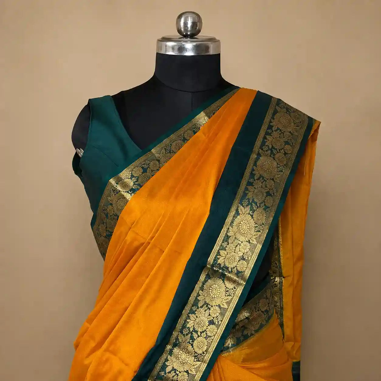 Semi Mysore Silk Saree