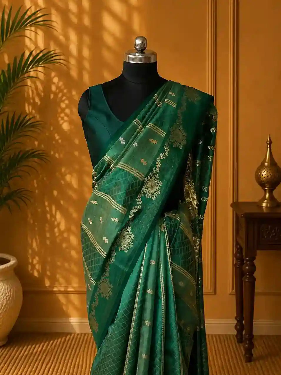 Soft Tasar Silk Saree