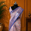 Kota Silk Meenakari Design