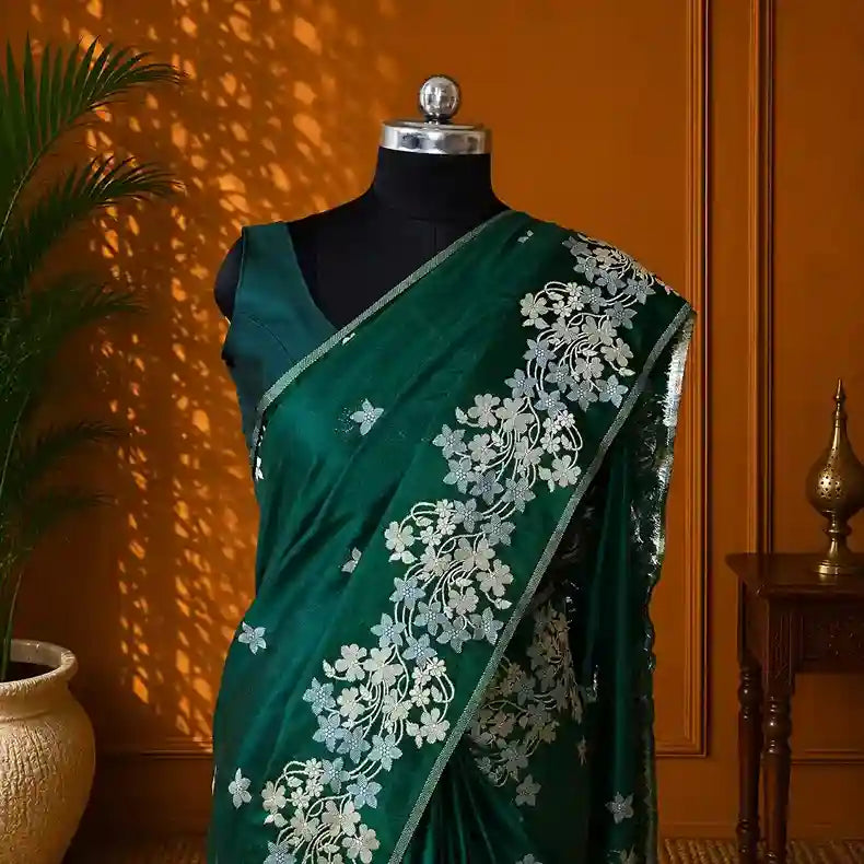 Soft Tasar Silk Saree
