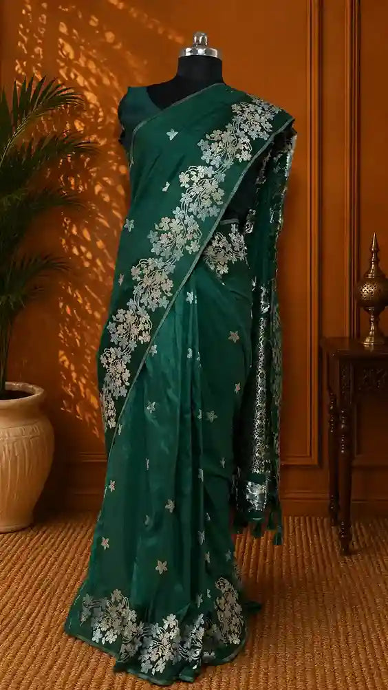 Soft Tasar Silk Saree