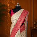 Soft Silk Ikkat Weaving