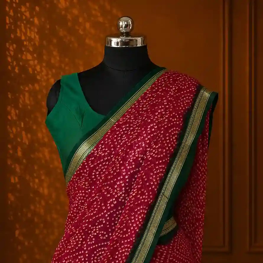 Chiffon Silk Saree Printed