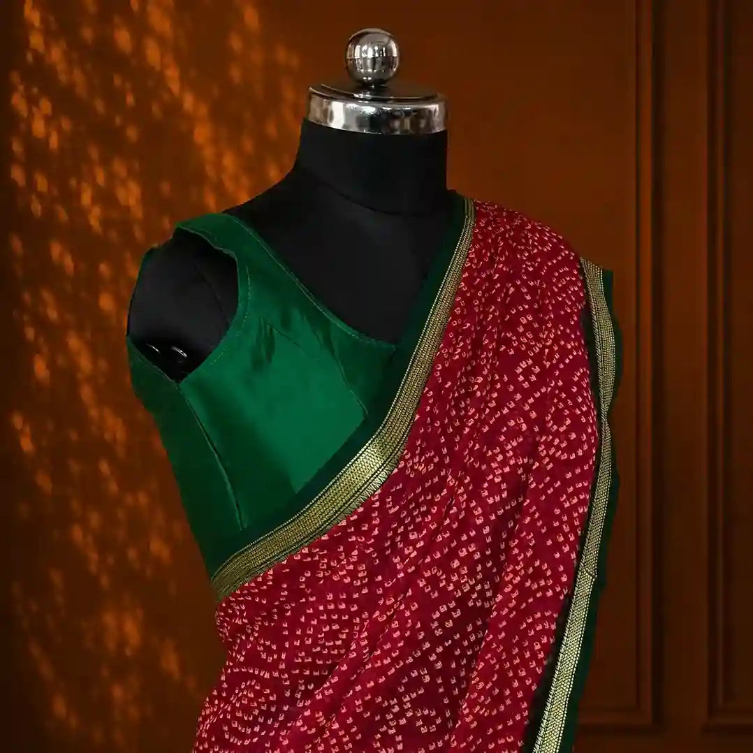 Chiffon Silk Saree Printed