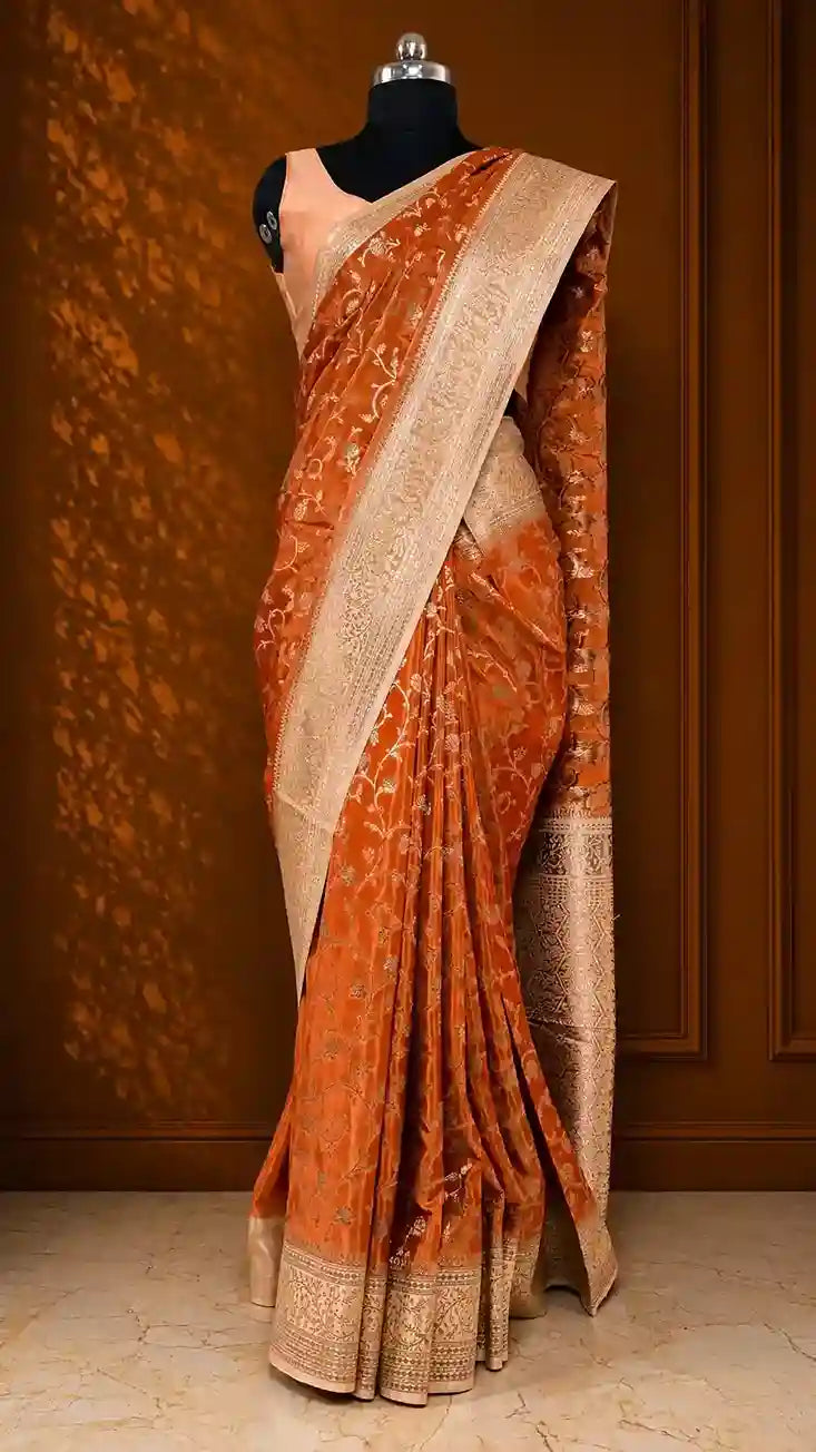 Pure Viscose Silk Saree