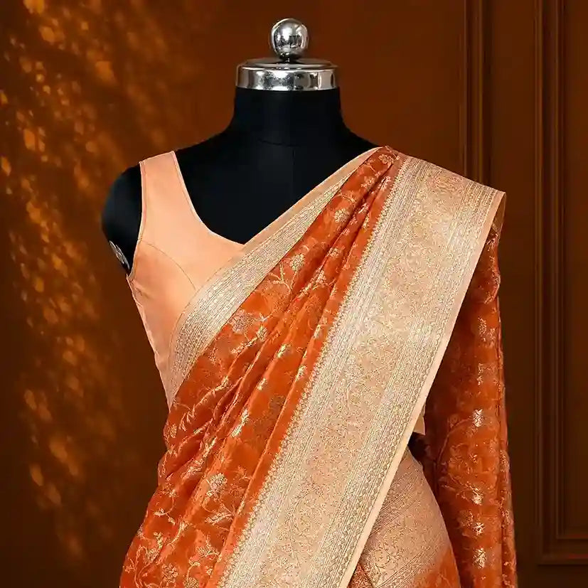 Pure Viscose Silk Saree