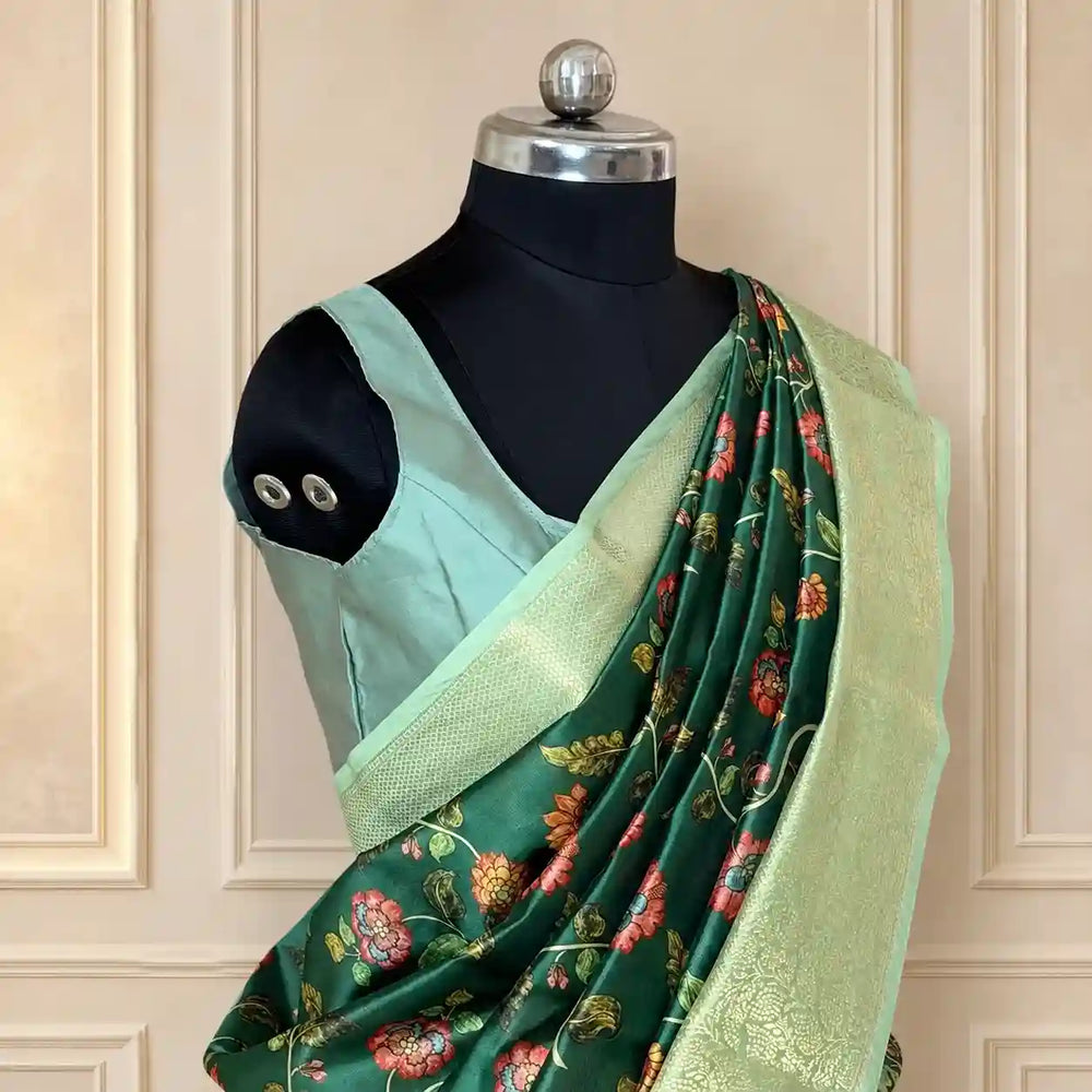 Soft Silk - Floral Digital Print