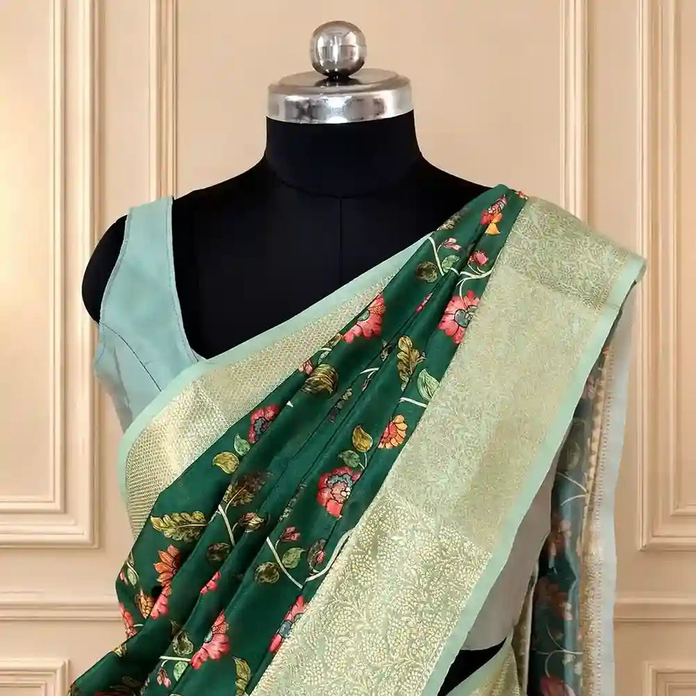 Soft Silk - Floral Digital Print