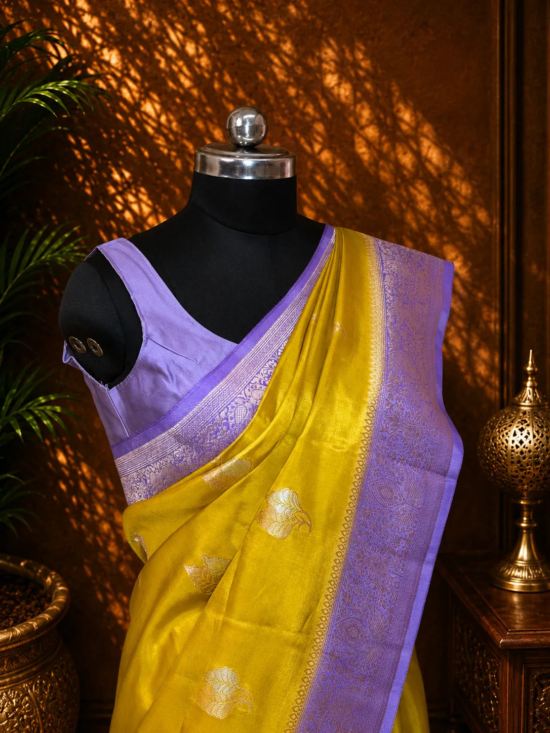Premium Viscose Silk Saree with Majestic Border