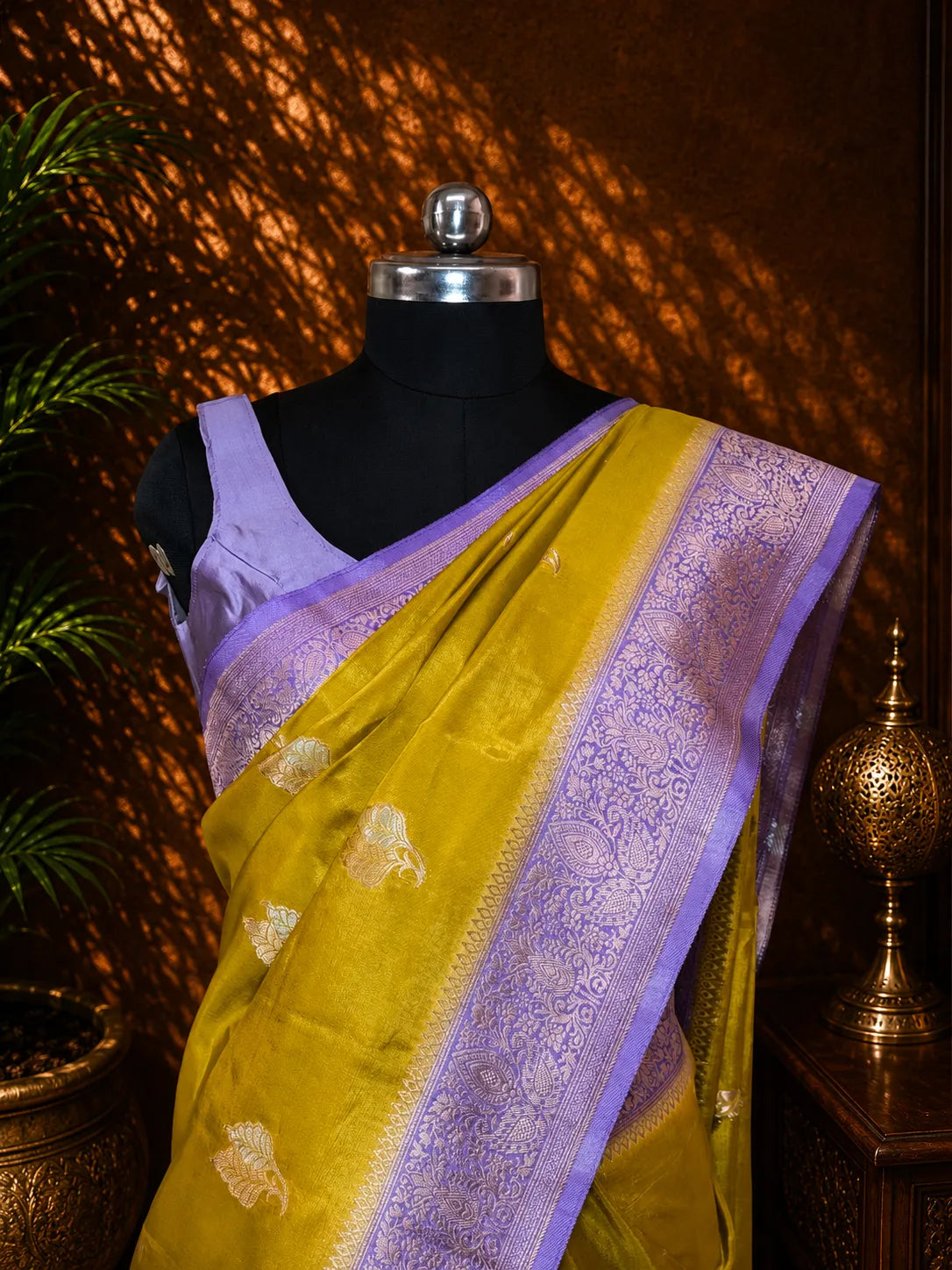 Premium Viscose Silk Saree with Majestic Border