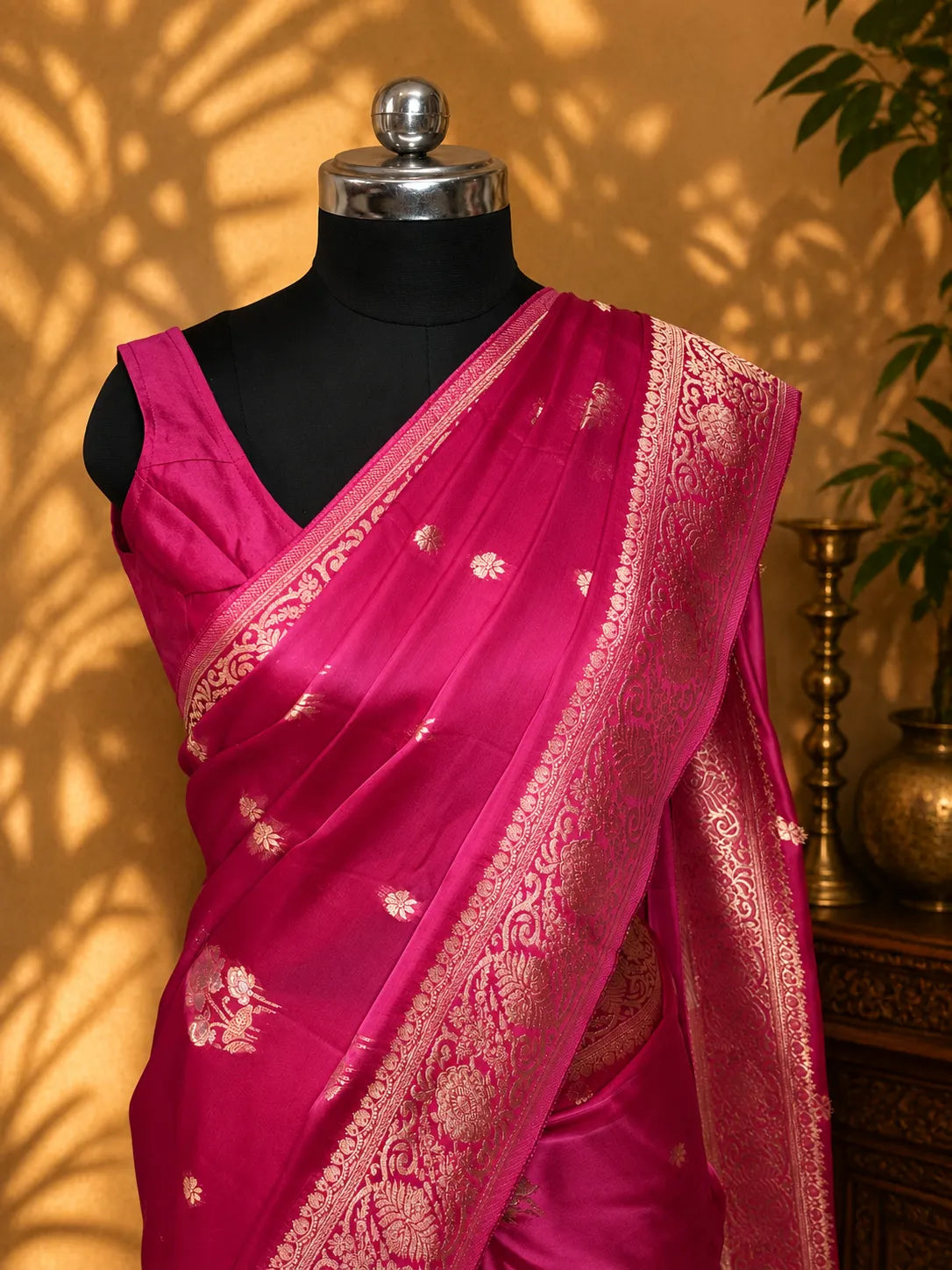 Silky Viscose Silk Saree