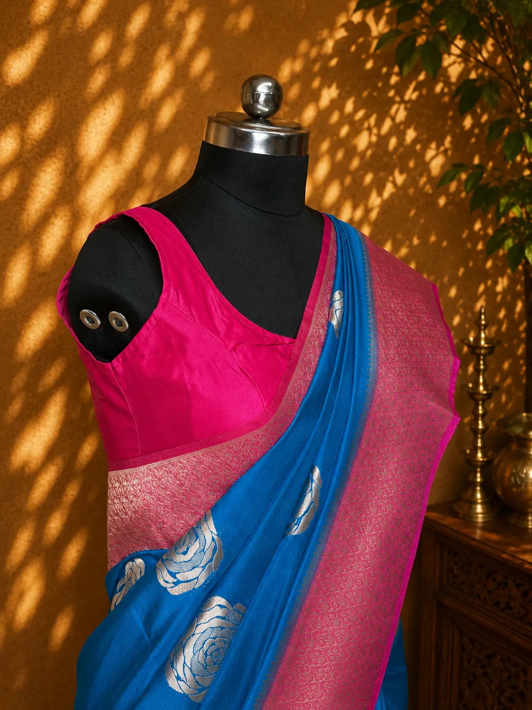 Semi Georgette Silk Saree