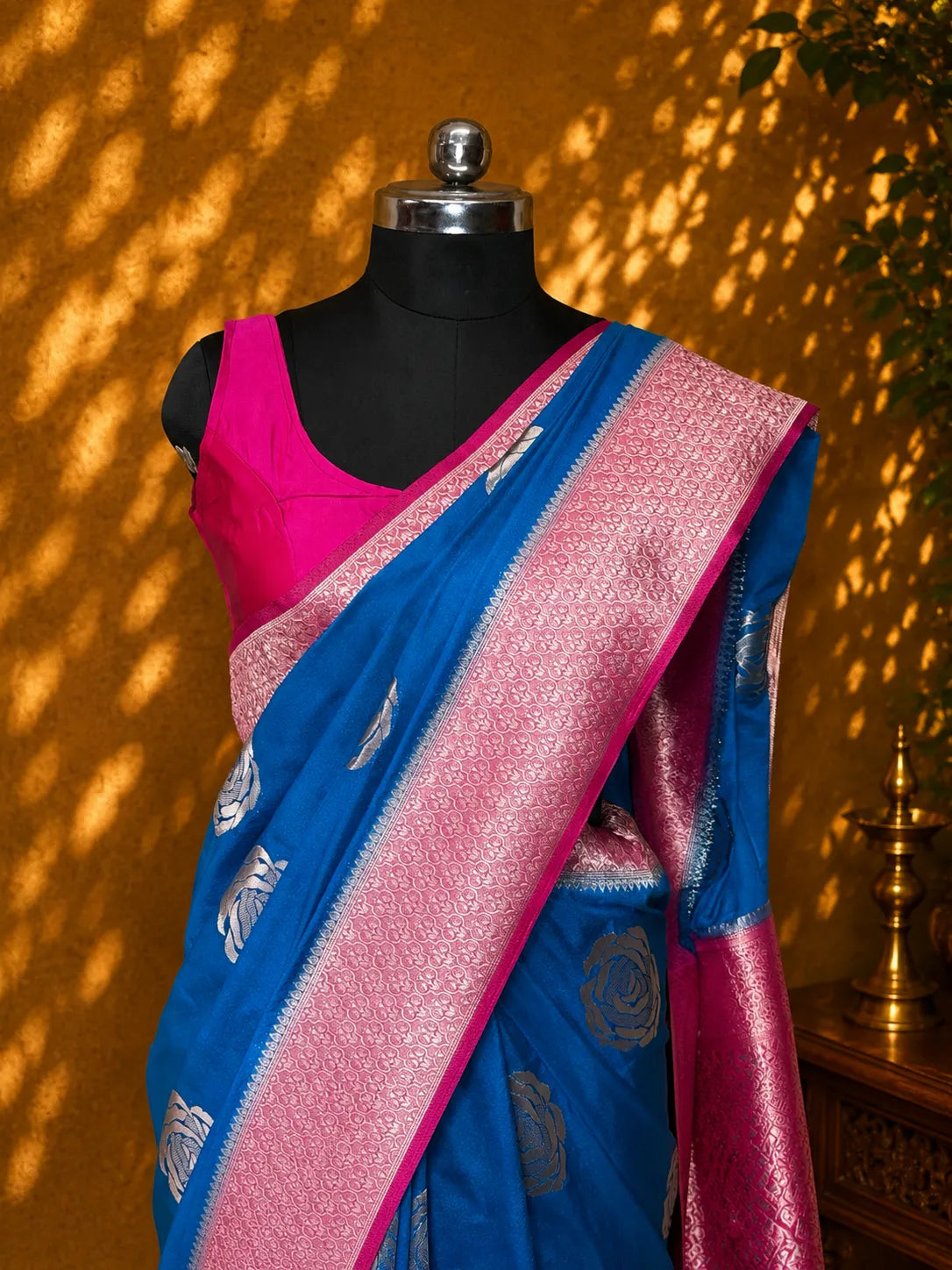 Semi Georgette Silk Saree