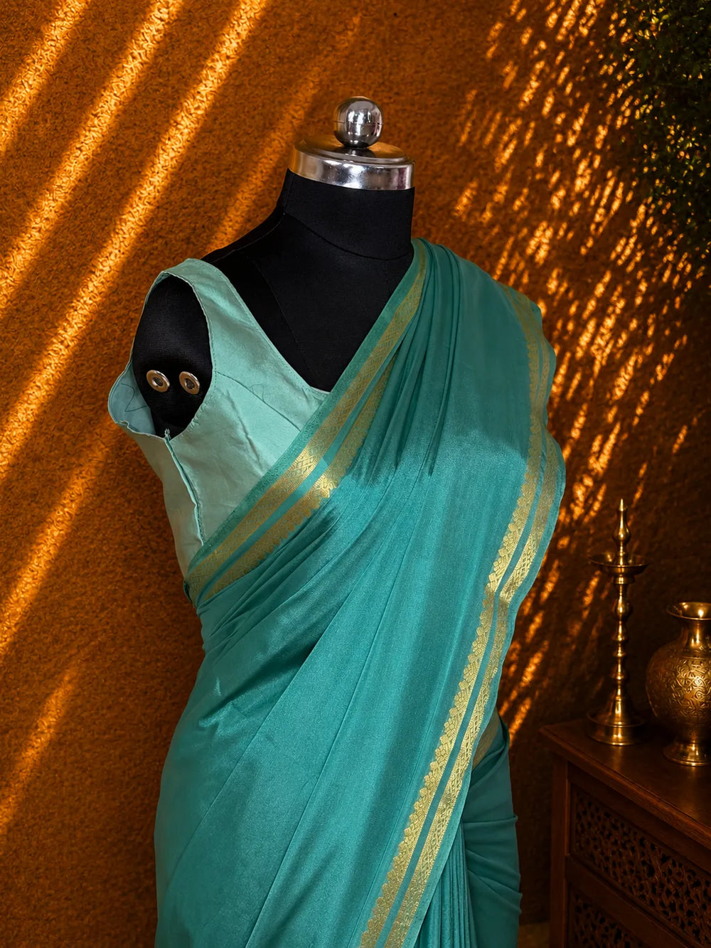 Semi Mysore Crepe Silk