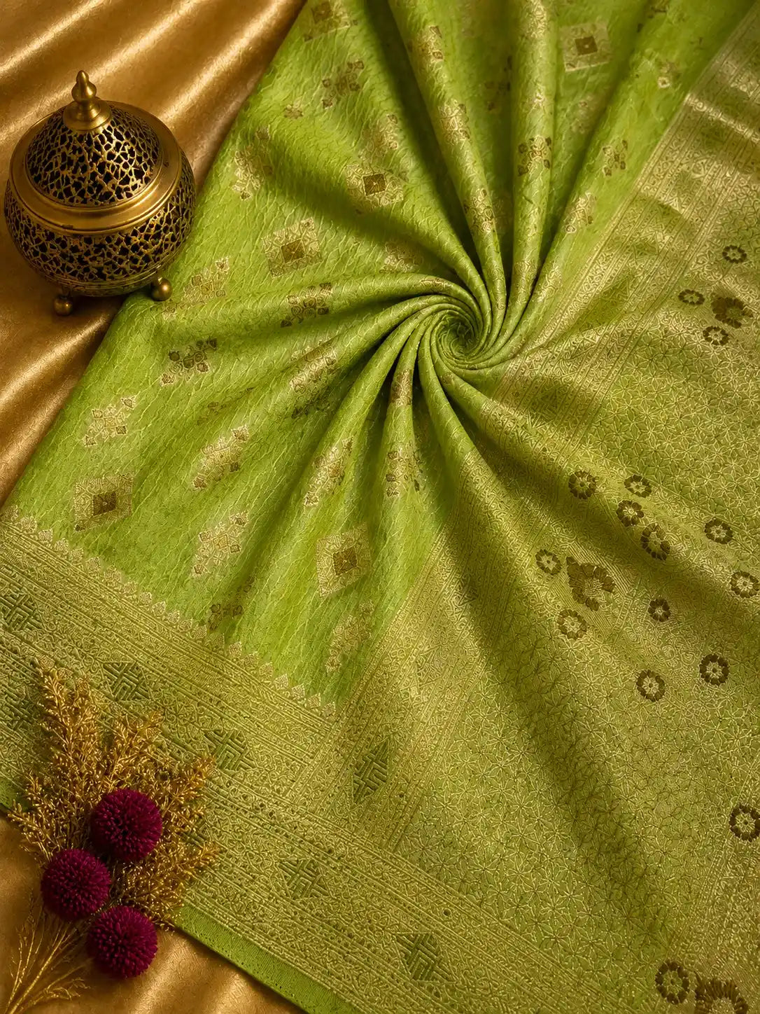 Designer Kora Saree with Elegant Fancy Work