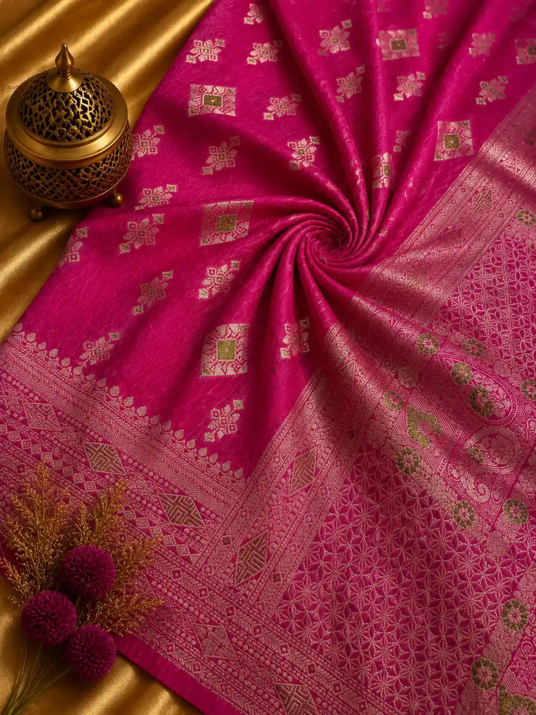 Designer Kora Saree with Elegant Fancy Work