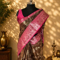 Tissue Silk Meenakari