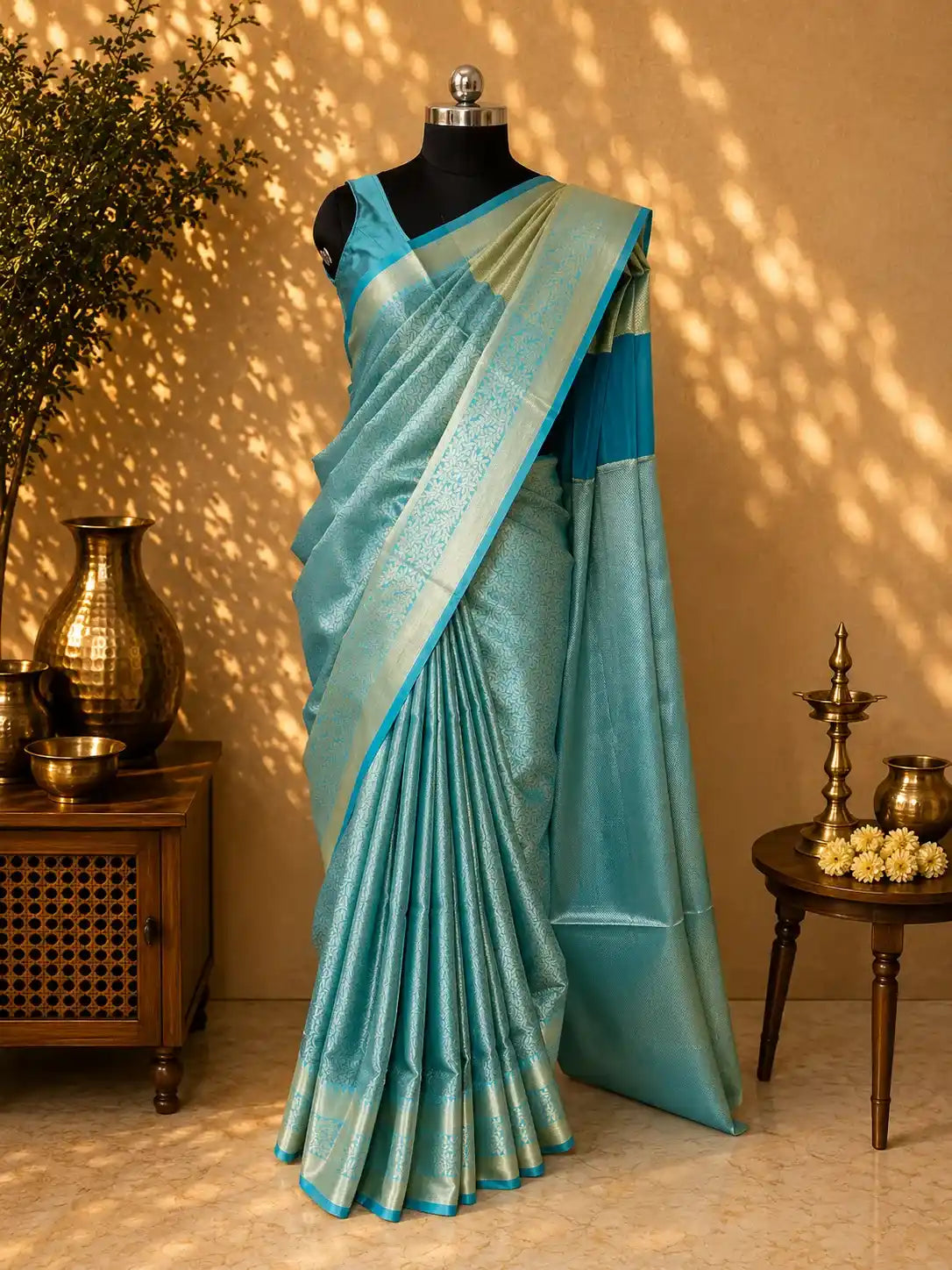 Premium Light Silk Saree with Rich Traditional Look