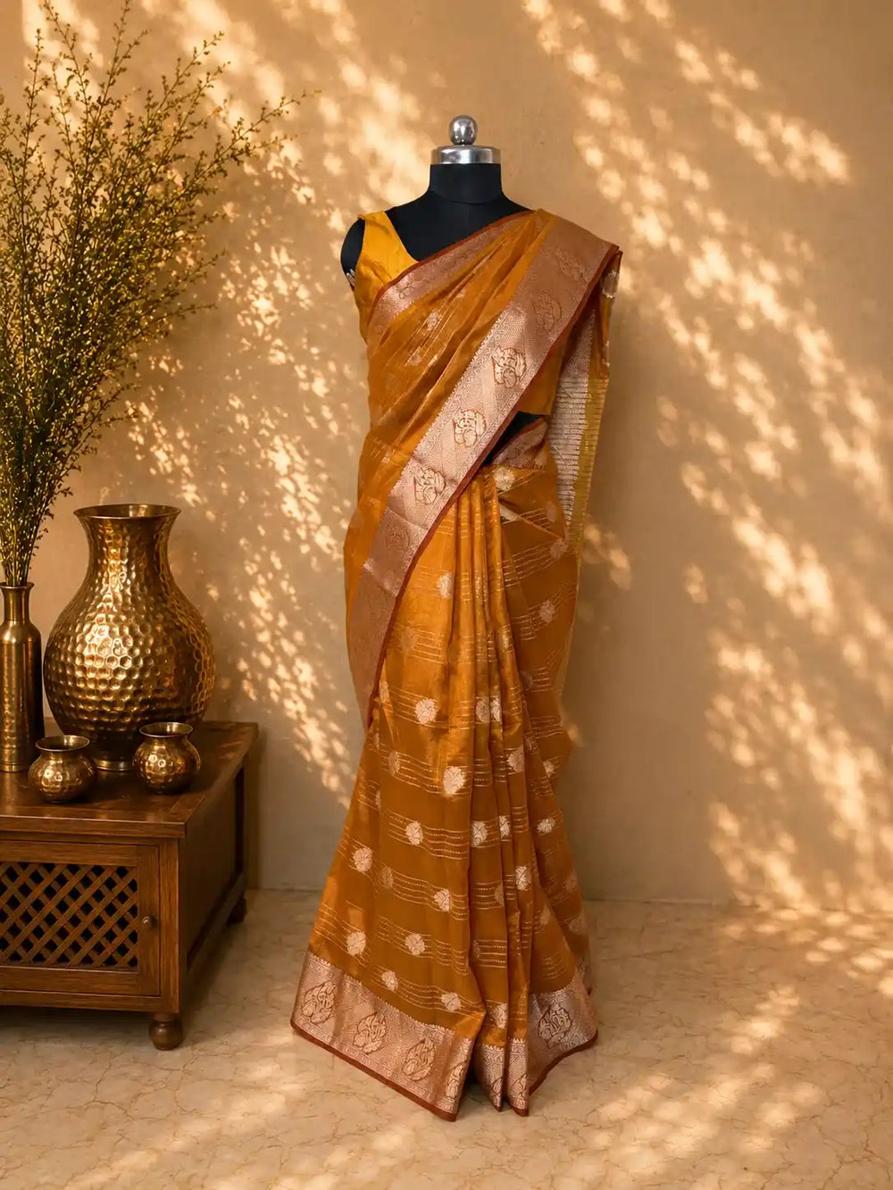 Tasar Silk Saree