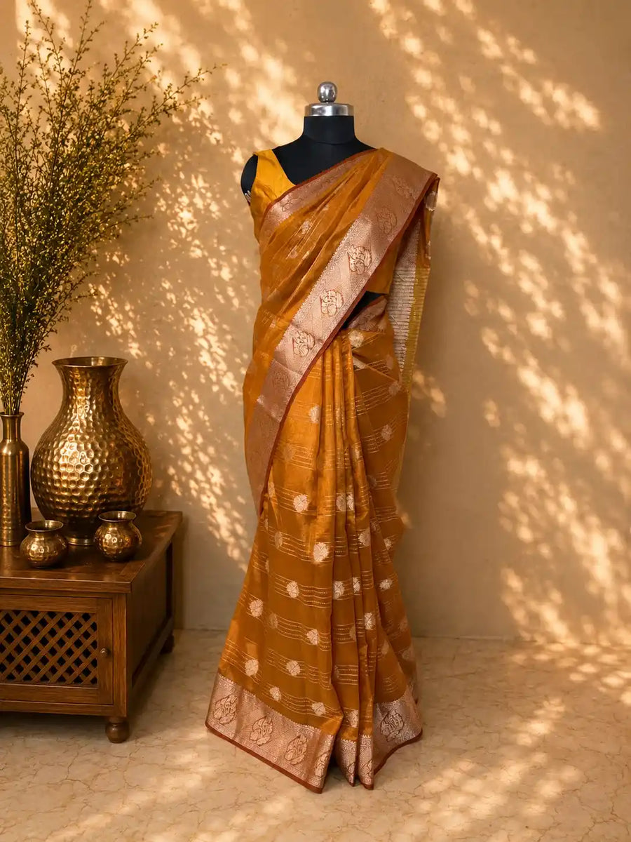 Tasar Silk Saree