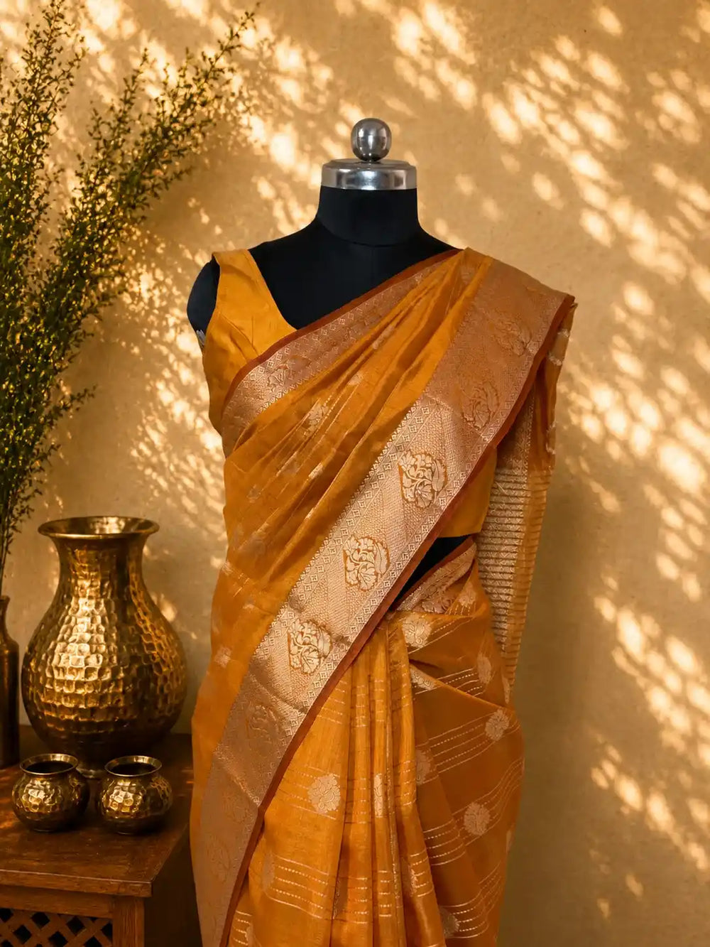 Tasar Silk Saree