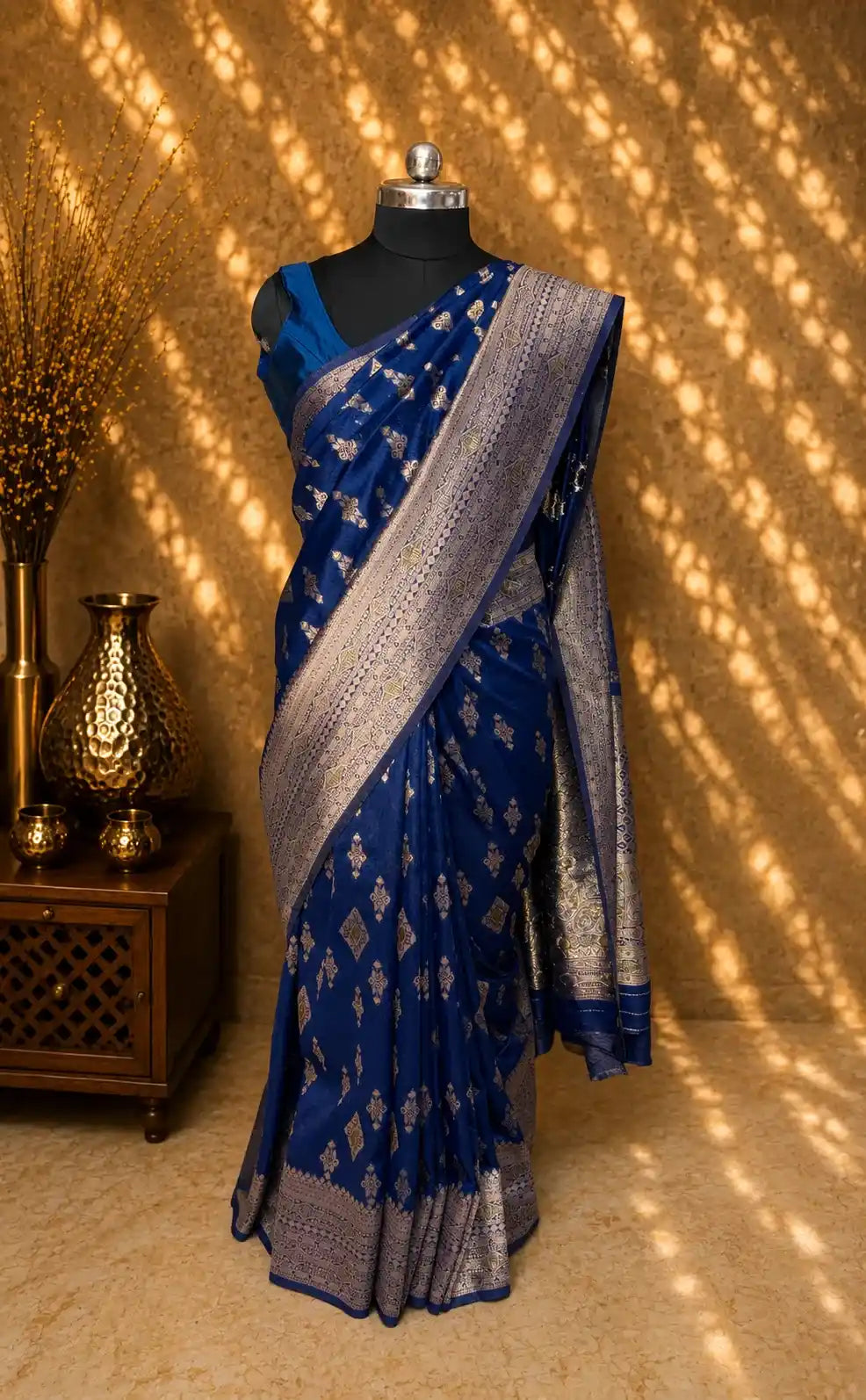Designer Kora Saree with Elegant Fancy Work