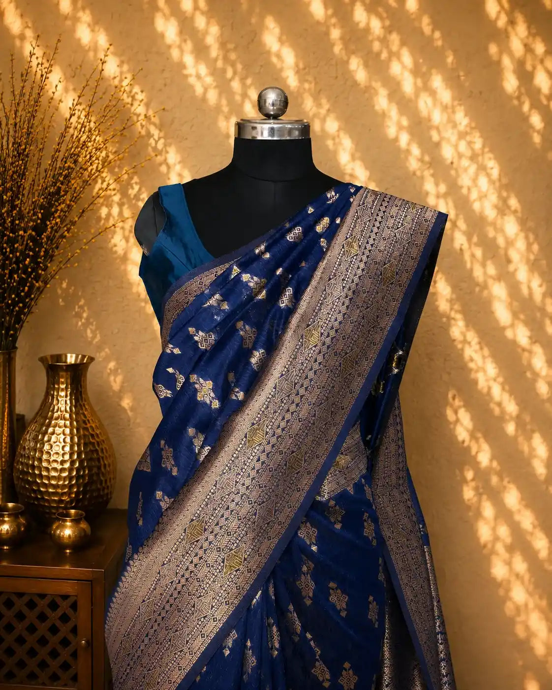 Designer Kora Saree with Elegant Fancy Work