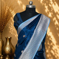 Royal Viscose Silk Saree with Statement Border